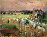 Berthe Morisot Hanging Out the Laundry to Dry china oil painting reproduction